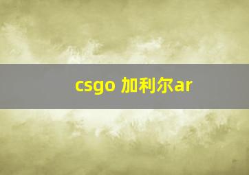 csgo 加利尔ar